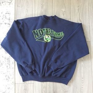 Vintage Notre Dame Crewneck